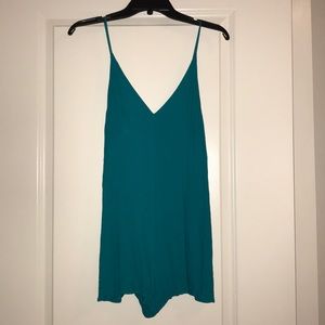 Teal romper